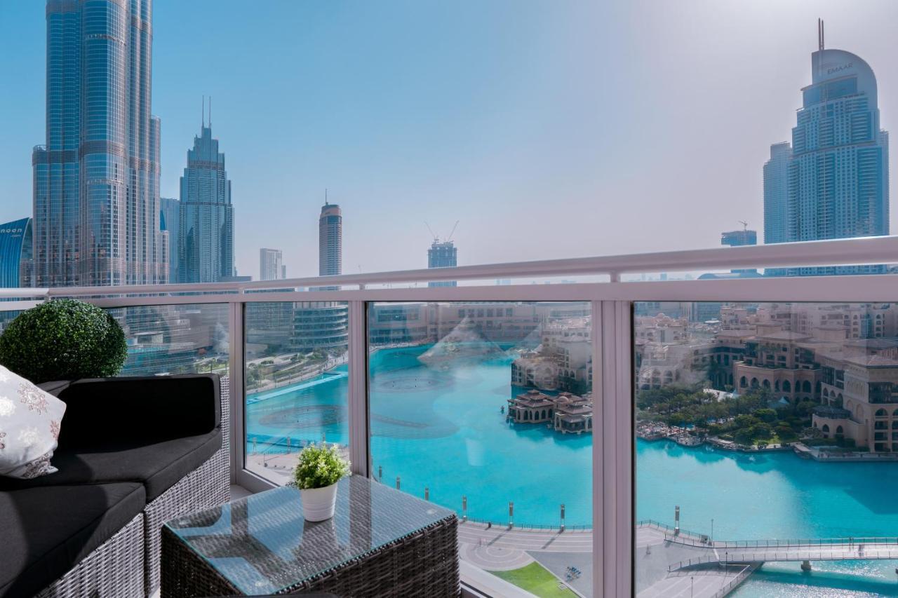 Elite Royal Apartment - Full Burj Khalifa & Fountain View - Premium Dubái Exterior foto
