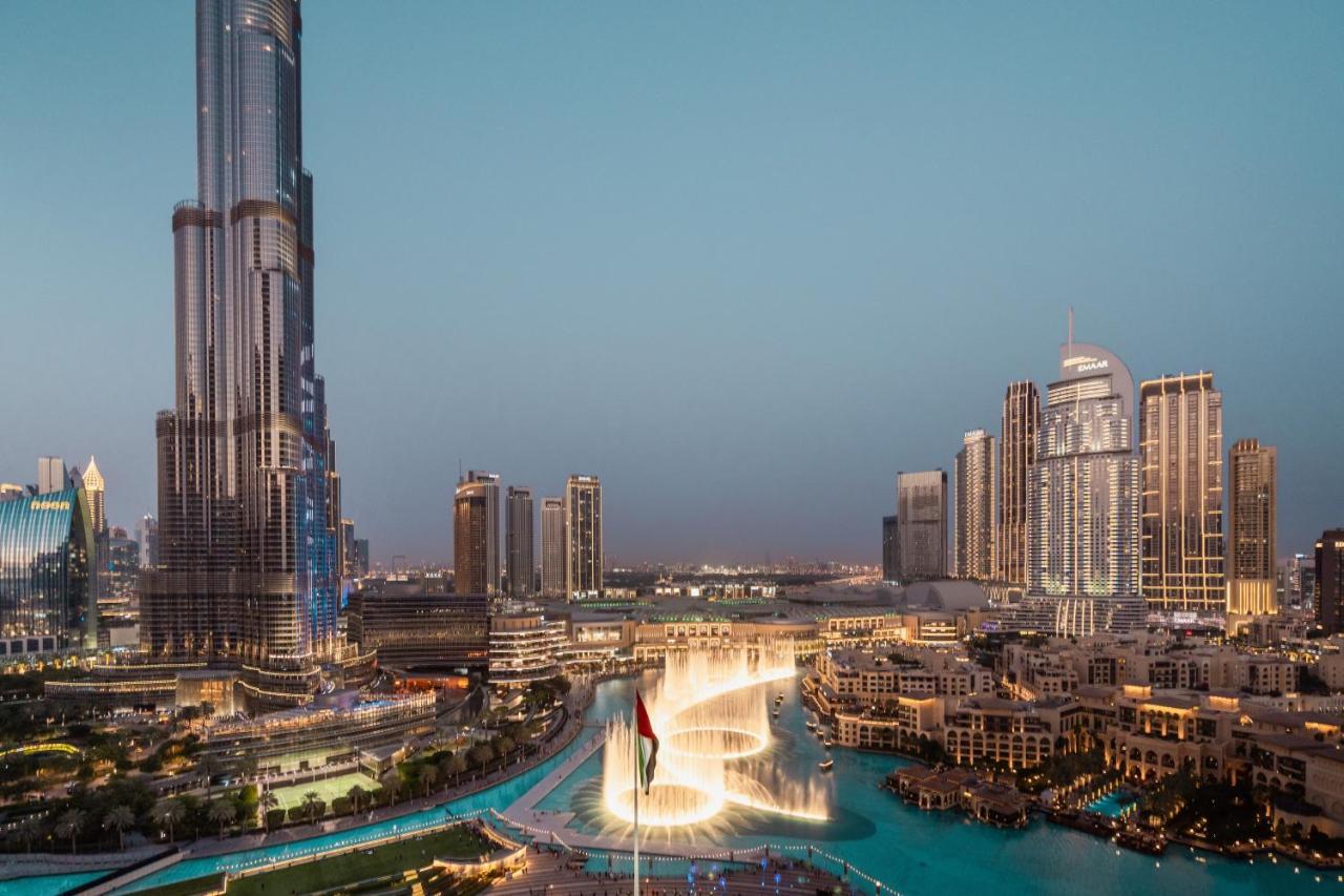 Elite Royal Apartment - Full Burj Khalifa & Fountain View - Premium Dubái Exterior foto